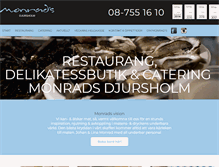 Tablet Screenshot of monrads.se